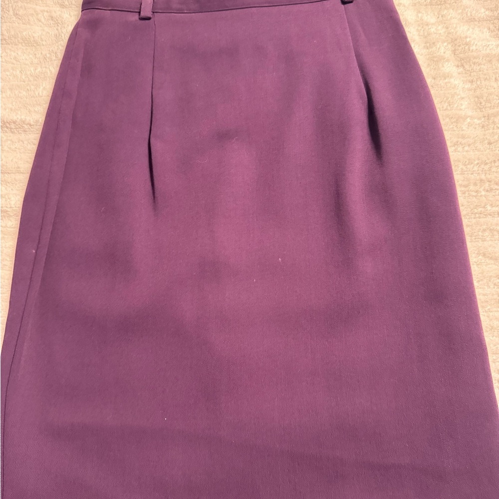 Jaclyn Smith Women's Plum Pencil Skirt